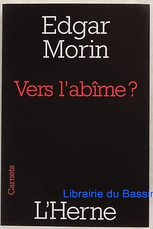 Immagine del venditore per Vers l'abme ? venduto da Librairie du Bassin