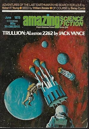 Seller image for AMAZING Science Fiction: June 1973 ("Trullion - Alastor: 2262") for sale by Books from the Crypt