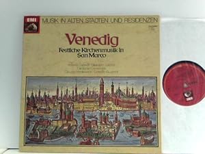 Bild des Verkufers fr Andrea Gabrieli, Giovanni Gabrieli, Girolamo Cavazzoni, Claudio Monteverdi, Gioseffo Guammi*   Musik in alten Stdten und Residenzen - Venedig - Festliche Kirchenmusik in San Marco (1. Platte) zum Verkauf von ABC Versand e.K.