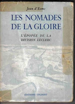 Seller image for Les Nomades De La Gloire for sale by Des livres et nous