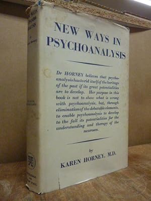 Seller image for New Ways in Psychoanalysis, for sale by Antiquariat Orban & Streu GbR