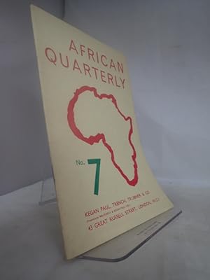 African Quarterly: No 7 (April 1965)