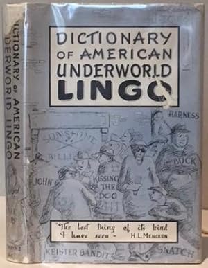 Seller image for DICTIONARY OF AMERICAN UNDERWORLD LINGO. for sale by Alex Alec-Smith ABA ILAB PBFA