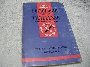 Imagen del vendedor de SOCIOLOGIE DE LA VIEILLESSE a la venta por Vrtigo Libros