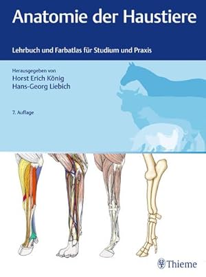 Bild des Verkufers fr Anatomie der Haustiere : Lehrbuch und Farbatlas fr Studium und Praxis zum Verkauf von AHA-BUCH GmbH
