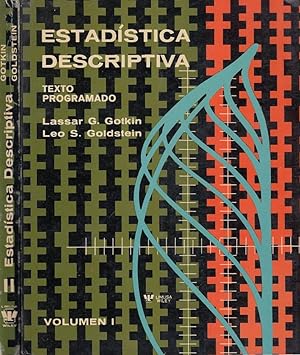 Seller image for ESTADSTICA DESCRIPTIVA. TEXTO PROGRAMADO 2 Tomos OBRA COMPLETA for sale by Libreria Rosela