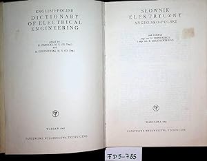 English-polish dictionary of electrical engineering Slownik elektryczny Angielsko-polski pod red....