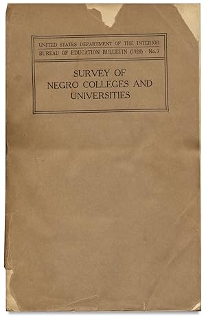 Survey of Negro Colleges and Universities