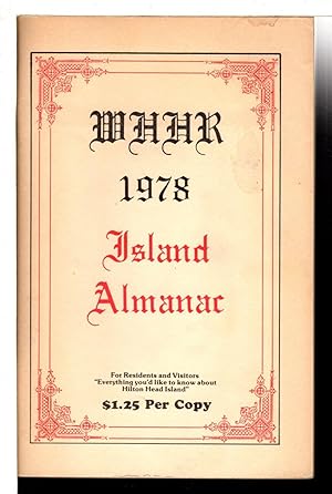 Image du vendeur pour THE WHHR 1978 ISLAND ALMANAC. mis en vente par Bookfever, IOBA  (Volk & Iiams)