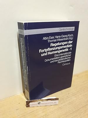 Immagine del venditore per Regelungen der Fortpflanzungsmedizin und Humangenetik Teil: 1 / Hrsg. von Albin Eser ; Hans-Georg Koch ; Thomas Wiesenbart venduto da Roland Antiquariat UG haftungsbeschrnkt