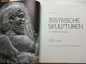 Bild des Verkufers fr Assyrische Skulpturen im British Museum, zum Verkauf von Antiquariat Maiwald