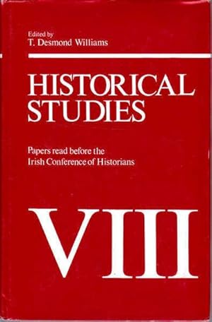 Historical Studies VIII: Papers Read Before the Irish Conference of Historians