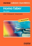 Bild des Verkufers fr Homo faber. Inhalt, Hintergrund, Interpretation zum Verkauf von NEPO UG