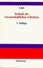 Bild des Verk�ufers f�r Technik des wissenschaftlichen Arbeitens. Seminararbeit. Diplomarbeit. Dissertation zum Verkauf von NEPO UG
