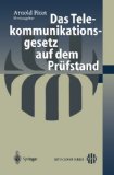 Bild des Verkufers fr Das Telekommunikationsgesetz auf dem Prfstand zum Verkauf von NEPO UG