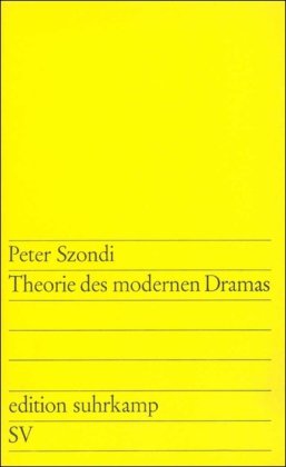 Bild des Verkäufers für Theorie des modernen Dramas : 1880 - 1950. Edition Suhrkamp ; 27 zum Verkauf von NEPO UG