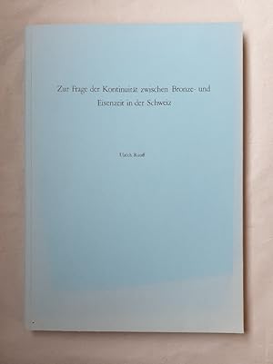 Image du vendeur pour Zur Frage der Kontinuitat zwischen Bronze - und Eisenzeit in der Schweiz. mis en vente par Wissenschaftl. Antiquariat Th. Haker e.K