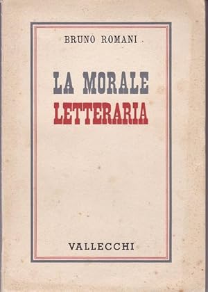 LA MORALE LETTERARIA , qui in questa prima edizione che discute con eleganza dei premi letterari ...