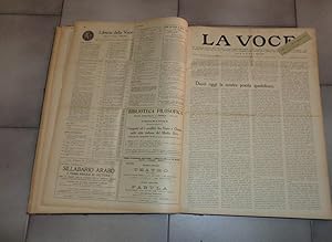 LA VOCE - 1912 - FORMATO GIORNALE - (anno IV direttore PREZZOLINI) ANNATA COMPLETA DAL N. 1 del 4...