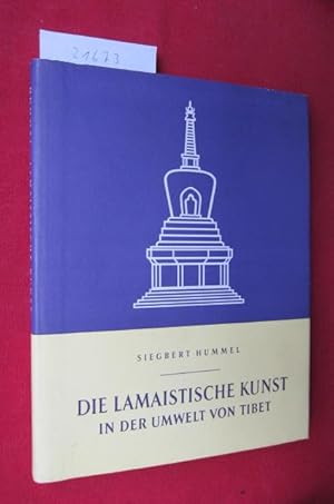 Imagen del vendedor de Die lamaistische Kunst in der Umwelt von Tibet. Zeichn., Aquarelle u. Karten von Hans Thomas. a la venta por Versandantiquariat buch-im-speicher