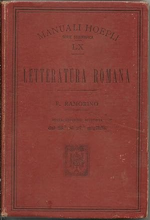 Letteratura romana.