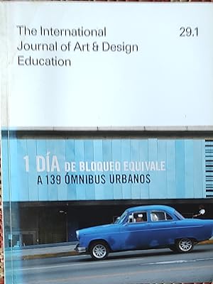Seller image for The International Journal of Art & Design Education 29.1 2010 for sale by Shore Books