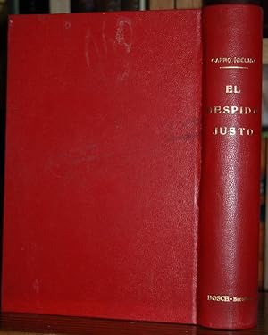 Seller image for EL DESPIDO JUSTO. Doctrina. Legislacin. Jurisprudencia for sale by Fbula Libros (Librera Jimnez-Bravo)