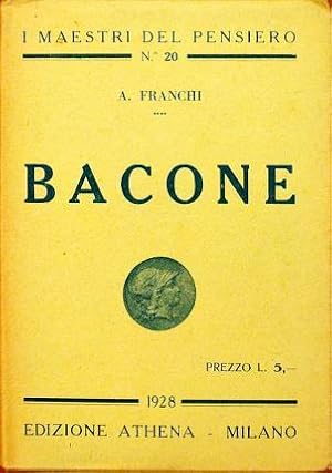 Immagine del venditore per Bacone. venduto da Libreria La Fenice di Pietro Freggio