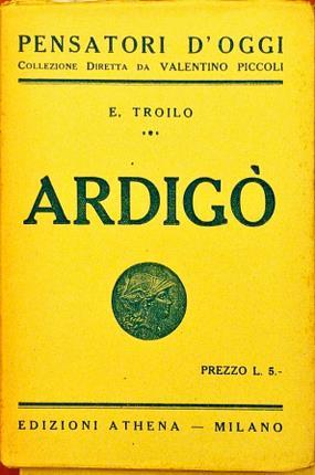 Immagine del venditore per Ardig. venduto da Libreria La Fenice di Pietro Freggio