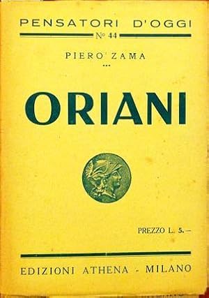 Bild des Verkufers fr Oriani. zum Verkauf von Libreria La Fenice di Pietro Freggio