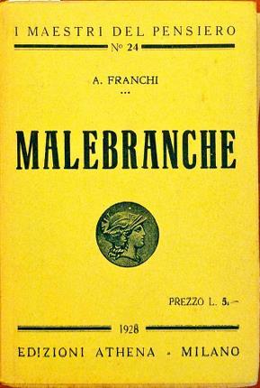 Immagine del venditore per Malebranche. venduto da Libreria La Fenice di Pietro Freggio