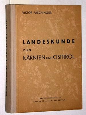 Bild des Verkufers fr Landeskunde von Krnten und Osttirol. zum Verkauf von Versandantiquariat Kerstin Daras