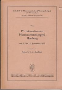 Bild des Verkufers fr Zeitschrift fr Pflanzenkrankheiten (Pflanzenpatholoigie) und Pflanzenschutz. zum Verkauf von Buchversand Joachim Neumann