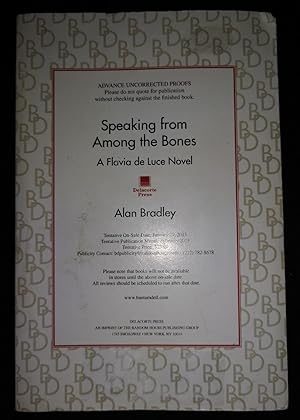 Seller image for SPEAKING FROM AMONG THE BONES for sale by Happyfish Books