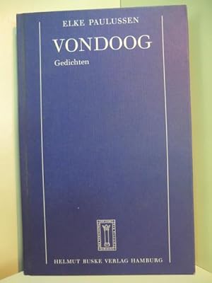 Imagen del vendedor de Vondoog. Gedichten a la venta por Antiquariat Weber