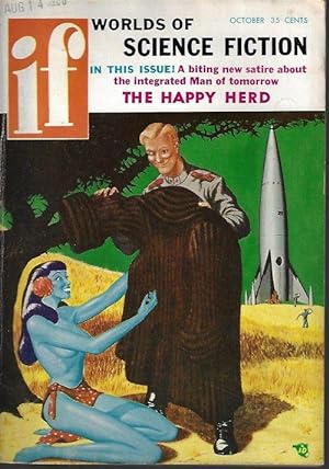 Bild des Verkufers fr IF Worlds of Science Fiction: October, Oct. 1956 zum Verkauf von Books from the Crypt