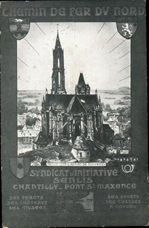 Künstler Ansichtskarte / Postkarte Chantilly Oise, Chemins de fer du Nord, Syndicat d'Initiative ...