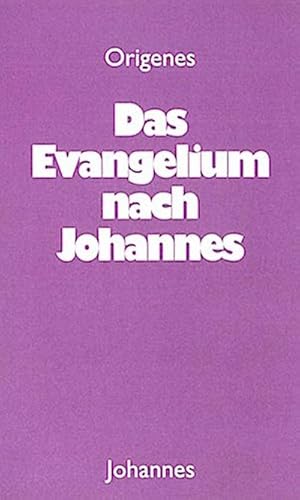 Bild des Verkufers fr Das Evangelium nach Johannes zum Verkauf von AHA-BUCH GmbH