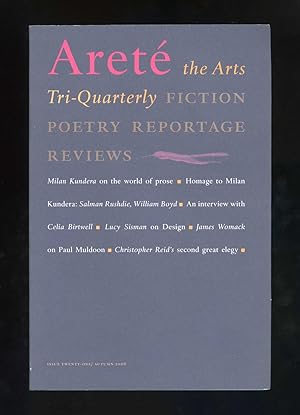 Areté (issue twenty-one, autumn 2006): The Arts Tri-quarterly: Fiction, Poetry, Reportage, Reviews