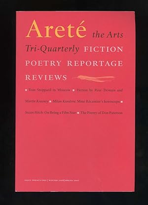 Areté (issue twenty-two, winter 2006): The Arts Tri-quarterly: Fiction, Poetry, Reportage, Reviews