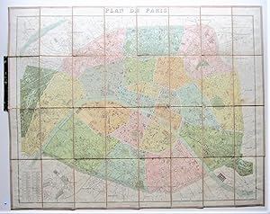 Bild des Verkufers fr Plan de Paris zum Verkauf von Angelika C. J. Friebe Ltd. - MapWoman