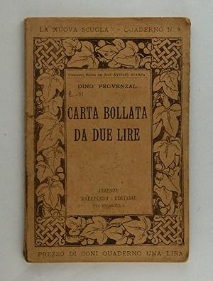 Seller image for Carta bollata da due lire for sale by FABRISLIBRIS