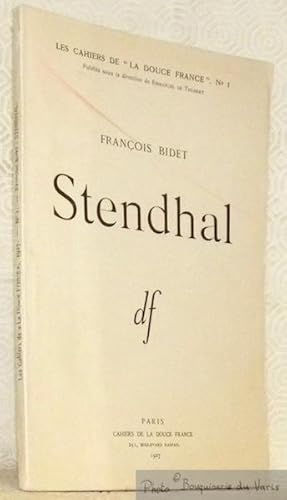 Image du vendeur pour Beyle-Stendhal, Stendhal individualiste. Les Cahiers de La Douce France, n. 1, publis sour la direction de Emmanuel de Thubert. mis en vente par Bouquinerie du Varis