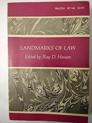 Landmarks of Law