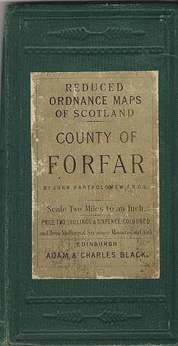 Bartholomew's Reduced Ordnance Maps of Scotland: County of Forfar