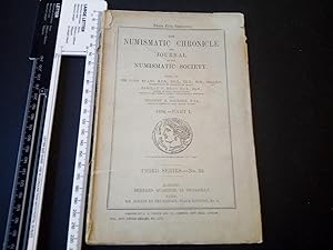 Numismatic Chronicle and Journal 1894 Part I Acceptable Rare Antique Greek coins