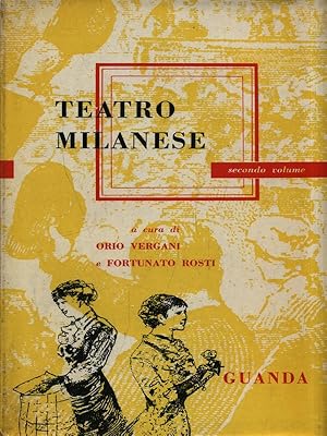 Bild des Verkufers fr Teatro Milanese. Volume 2 zum Verkauf von Librodifaccia