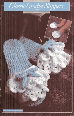 Classic Crochet Slippers
