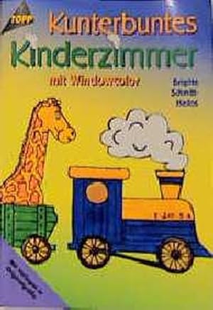 Kunterbuntes Kinderzimmer mit Windowcolor