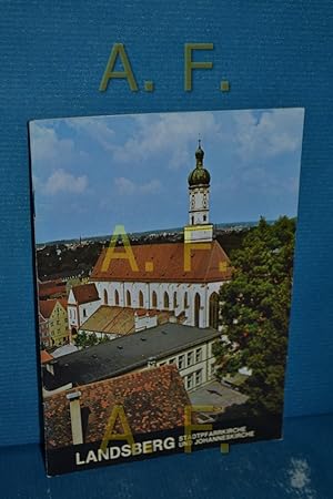 Bild des Verkufers fr Landsberg, Stadtpfarrkirche und Johanneskirche (Kunstfhrer Nr. 88 (von 1935) zum Verkauf von Antiquarische Fundgrube e.U.